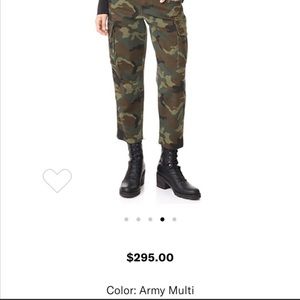 Alice & Olivia camo cargo pants VOGUE 2017
